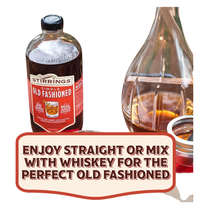 Stirrings Simple Old Fashioned Mixer 750ml