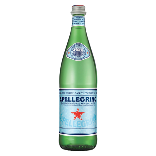 San Pellegrino Sparkling Water 750ml Glass Bottle