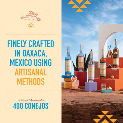 400 Conejos Espadín Mezcal Joven 750ml (80 Proof)
