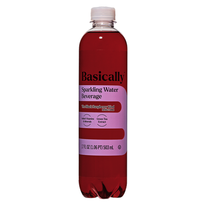Basically Black Raspberry Sparkling Water 17oz