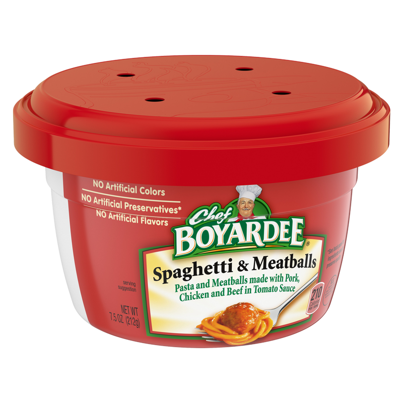 Chef Boyardee Spaghetti & Meatballs 7.5oz