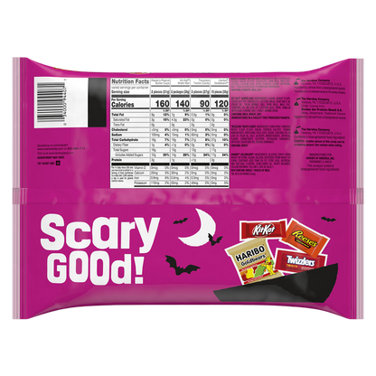 Chocolate & Sweets Snack Size Bar Assortment Bag, 30-Piece, 12.48 oz