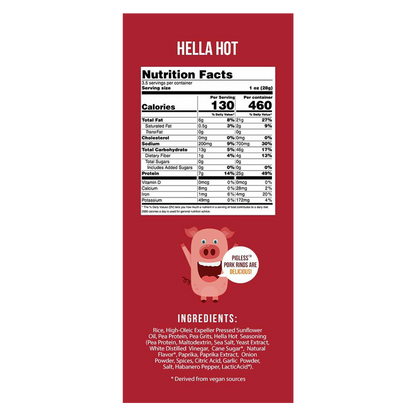 Outstanding Foods Hella Hot Pigless Pork Rinds 3.5oz
