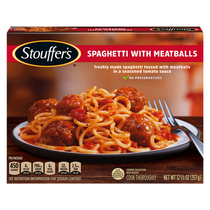 Stouffer's Spaghetti & Meatballs 12.6oz