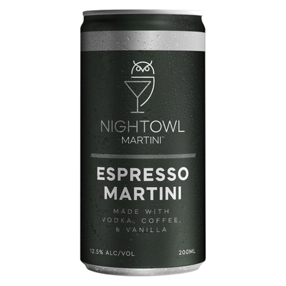 NightOwl Vodka Espresso Martini 4pk