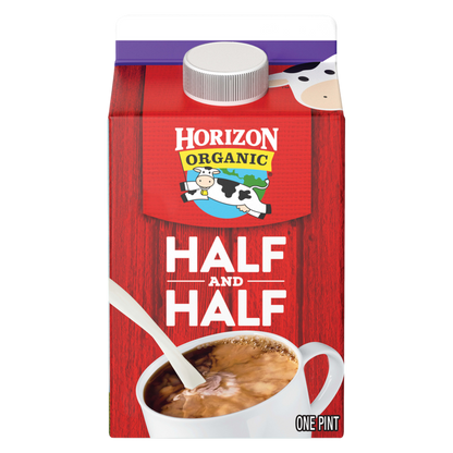 Horizon Organic Half & Half 1 Pint