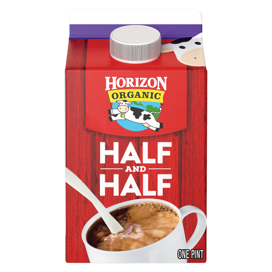 Horizon Organic Half & Half 1 Pint