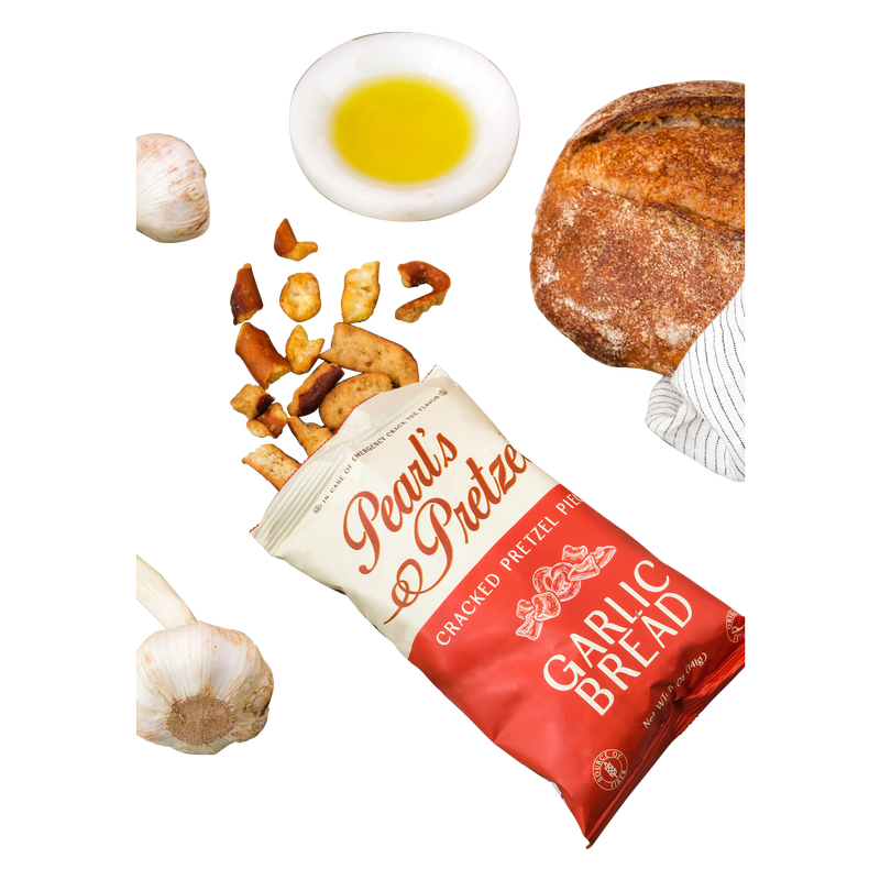 Pearl's Pretzels Garlic Bread Pretzel Pieces 5oz