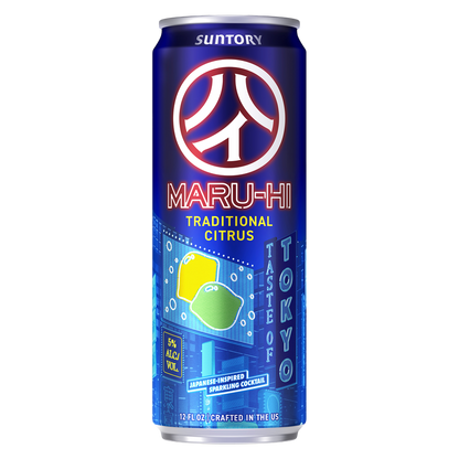 Suntory Maru-Hi Traditional Citrus 6pk 12oz Can 5% ABV