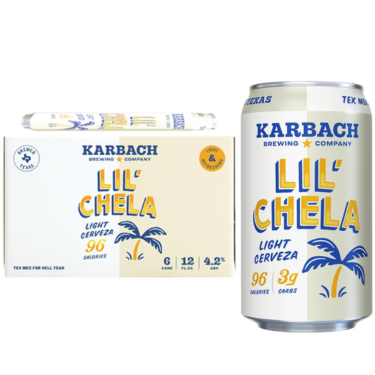 Karbach Brewing Lil Chela Light Cerveza 6pk 12oz Can