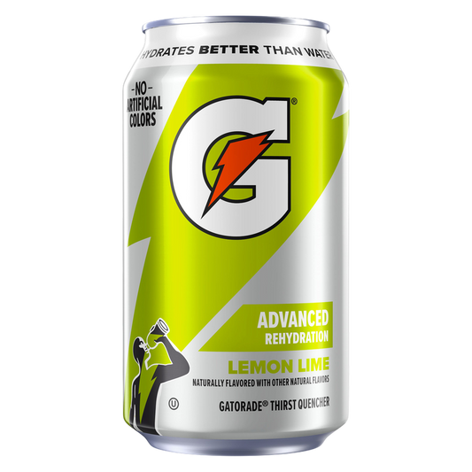 Gatorade Thirst Quencher Lemon Lime 11.6oz Can