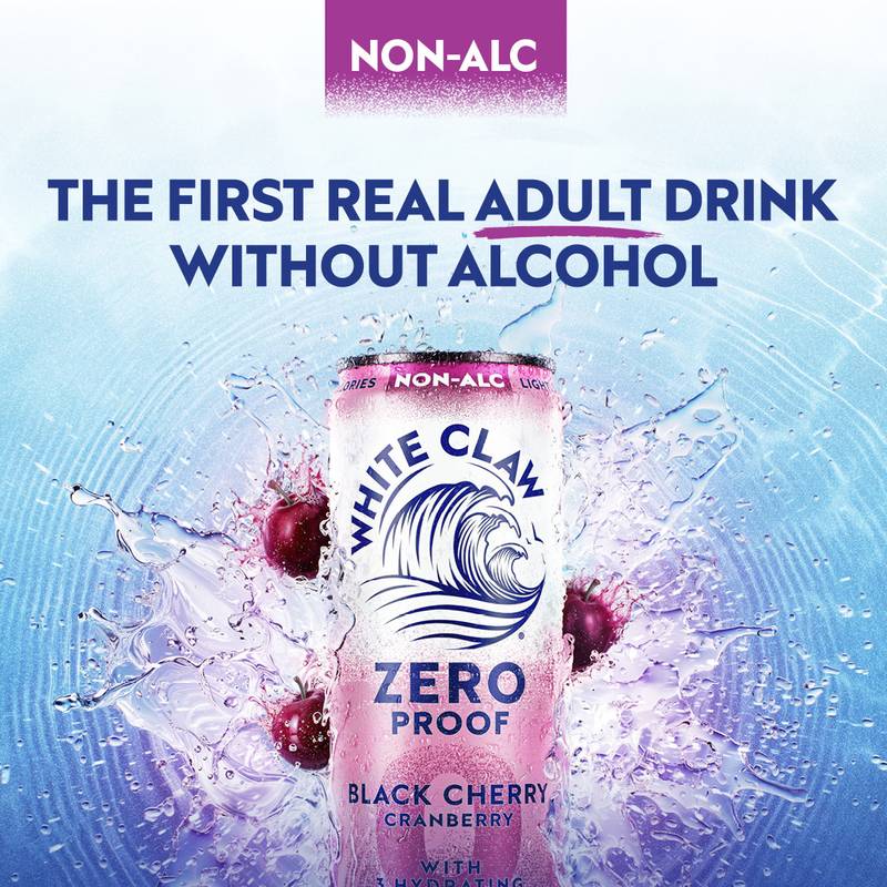 White Claw Zero Proof Variety 12pk 12oz Can