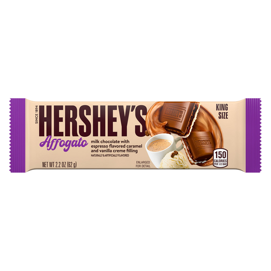 Hershey's Affogato Creme Chocolate Bar, King Size, 2.2 oz