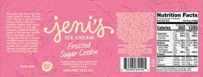 Jeni's Frosted Sugar Cookie Pint