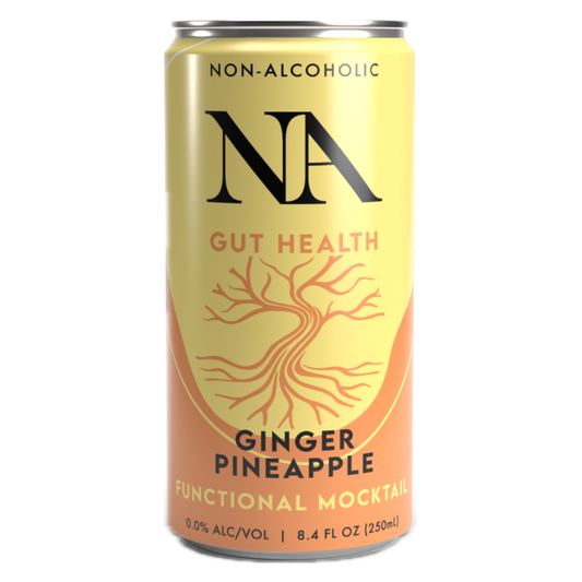 NA Gut Health Ginger Pineapple 8.4oz Can