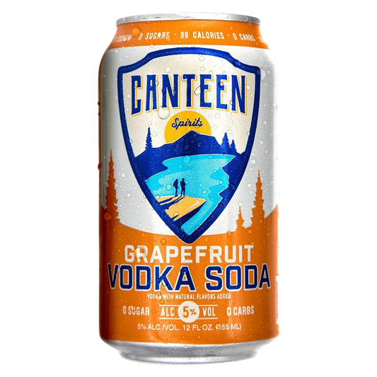 Canteen Grapefruit Vodka Soda 12oz