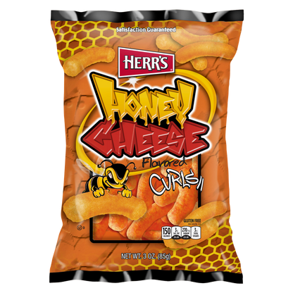 Herr's Honey Cheese Flavored Curls 3oz