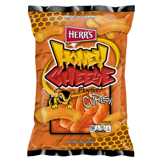 Herr's Honey Cheese Flavored Curls 3oz
