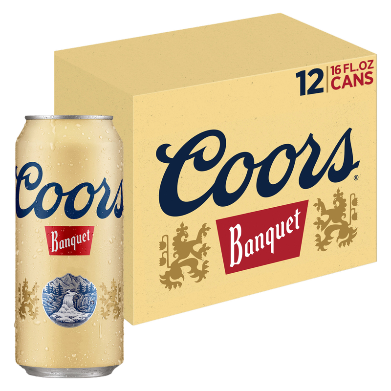 Coors Banquet 12pk 16oz Can