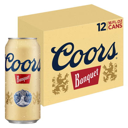 Coors Banquet 12pk 16oz Can