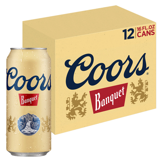 Coors Banquet 12pk 16oz Can