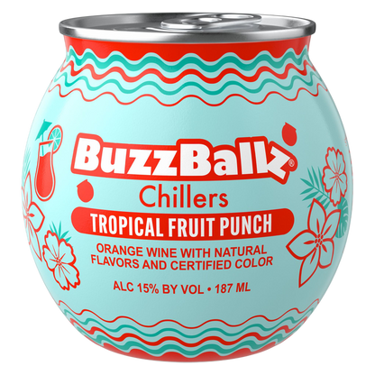 BuzzBallz Chillers Tropical Fruit Punch 187ml
