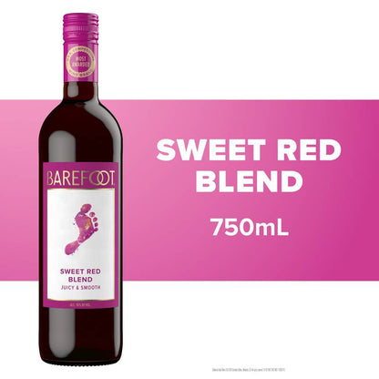 Barefoot Sweet Red Blend 750 ml