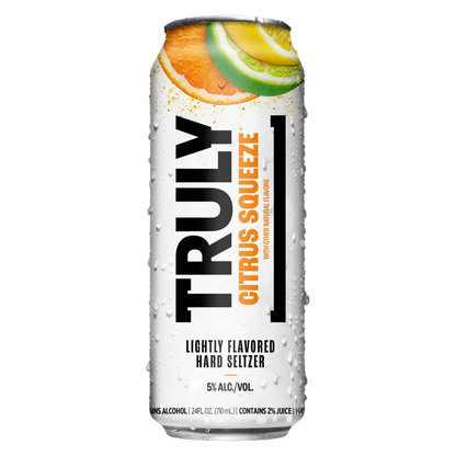 Truly Citrus Squeeze 24oz Can 5% ABV