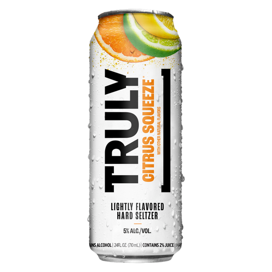 Truly Citrus Squeeze 24oz Can 5% ABV