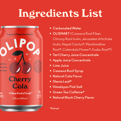 Olipop Cherry Cola 12oz Can
