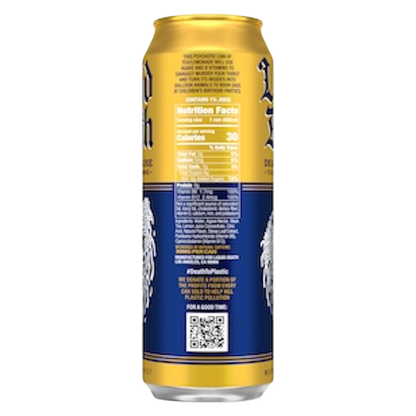 Liquid Death Iced Tea Dead Billionaire 19.2oz King Size Can