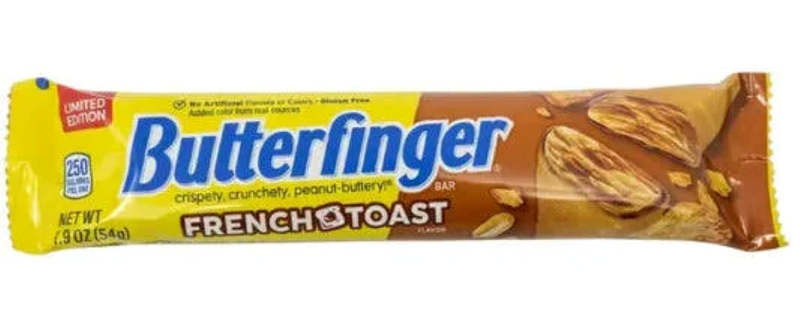 Butterfinger French Toast Candy Bar, 3.7oz