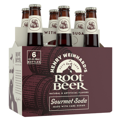 Henry Weinhard's Root Beer 6pk 12oz Btl