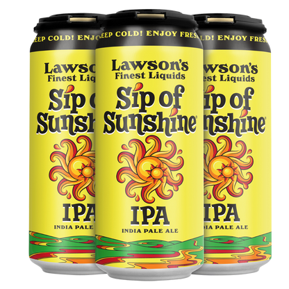 Lawson's Sip of Sunshine IPA 4pk 16oz Can 8.0% ABV
