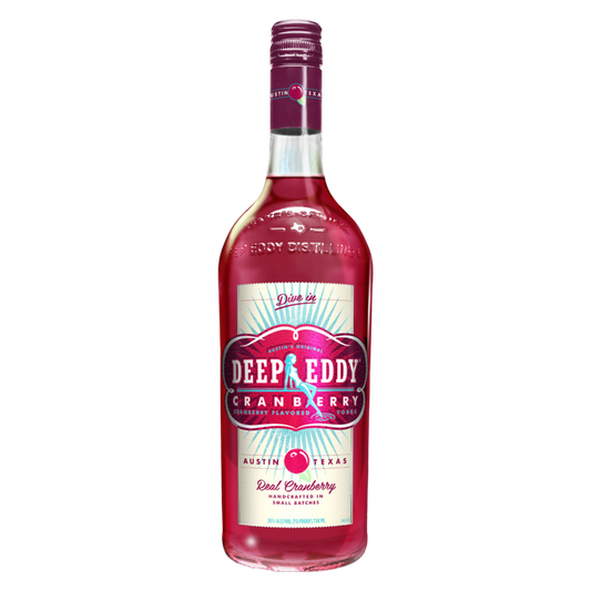 Deep Eddy Cranberry Vodka 750ml (70 Proof)