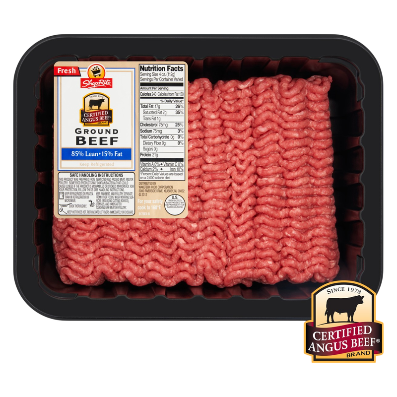 Ground Beef 85% Lean - Avg 1.3lb