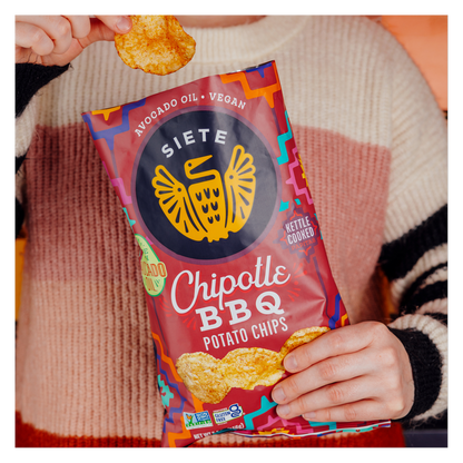 Siete Chipotle BBQ Potato Chips 5.5oz