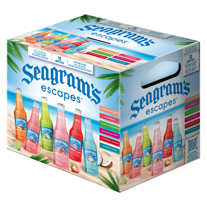 Seagram's Escapes Variety 12pk 12oz BTL 3.2% ABV