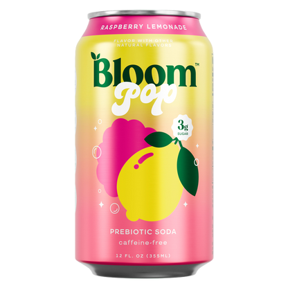 Bloom Pop Raspberry Lemonade 12oz Can