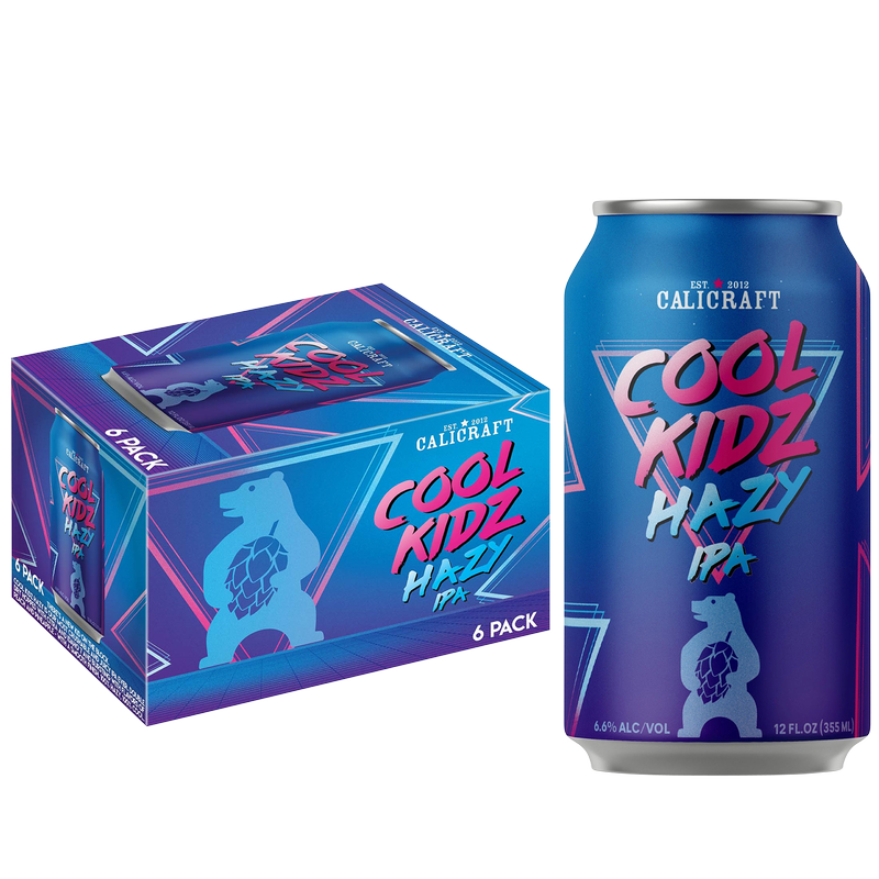 Calicraft Brewing Co. Cool Kidz Hazy IPA 6pk 12oz Cans