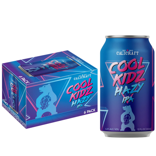 Calicraft Brewing Co. Cool Kidz Hazy IPA 6pk 12oz Cans