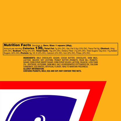 SNICKERS Peanut Butter Squared 4 To Go Candy Bar, 3.56 oz
