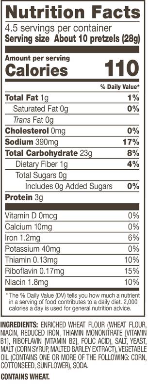 Herr's Sourdough Bite Size Pretzels, 4.5 oz