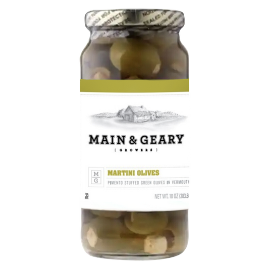 Main & Geary Martini Olives 10oz