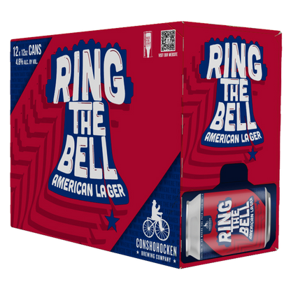 Conshohocken Ring the Bell American Lager 12pk 12oz Can 4.8% ABV