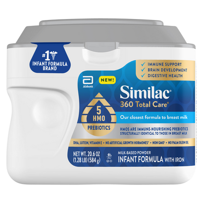 Similac 360 Total Care Non-GMO Infant Powder Formula 20.6oz