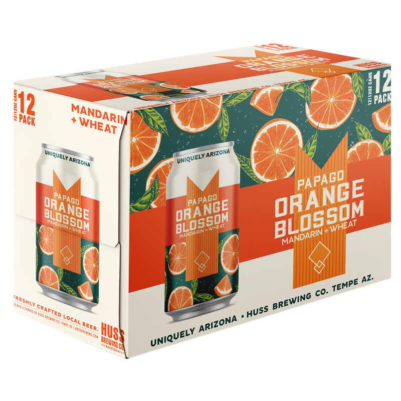 Huss Brewery Co. Papago Orange Blossom 12pk 12oz Can 5.0% ABV