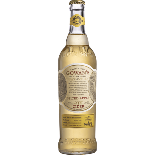 GOWAN'S SPICED APPLE CIDER 500 (500 ML BTL)
