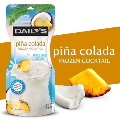 Dailys Frozen Pina Colada 10oz Pouch