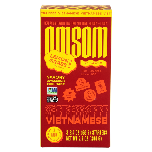 Omsom Vietnamese Lemongrass BBQ Starter 3-Pack